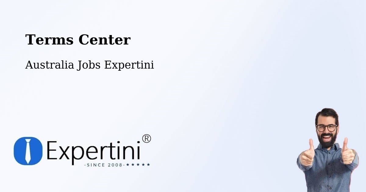 Terms of Service – Mudgeeraba - Australia Jobs Expertini